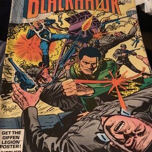 Blackhawk Comic Book Cover